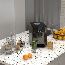 HOMCOM Ice Maker Machine And