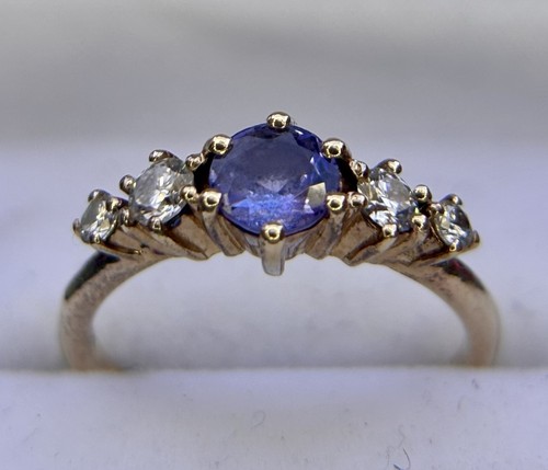 14ct gold tanzanite - &, 4x