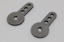 2 X STAINLESS STEEL THROTTLE