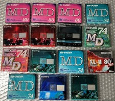 Blank Minidisc Bundle of 15