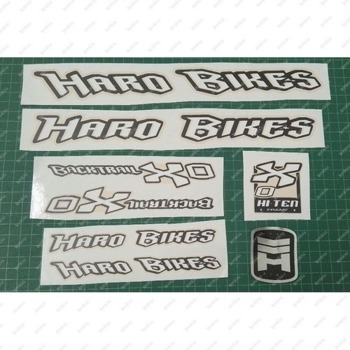 Haro backtrail cream decals - haro,