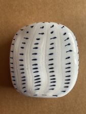 peter layton hand blown dapple stone form british london glass blowing