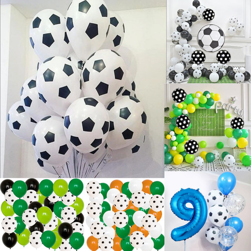 Football balloons birthday - football,