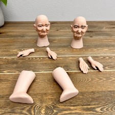 Vintage old man porcelain doll