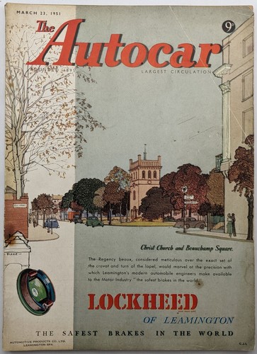 Autocar magazine 3 - autocar, 23-3-1951