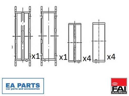 Crankshaft bearings for - crankshaft,