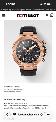 Tissot race chronograph 45mm - chronograph,