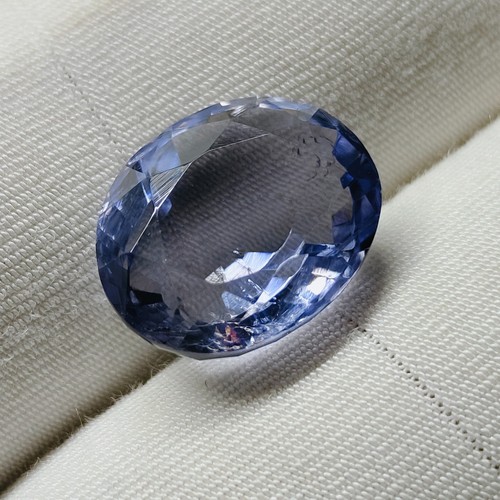 Natural iolite oval - natural,