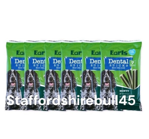 Earls dental sticks minty dog - ,