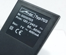 Metz Typ703 Charger for 45-40 Nicad Battery Packs ref 112