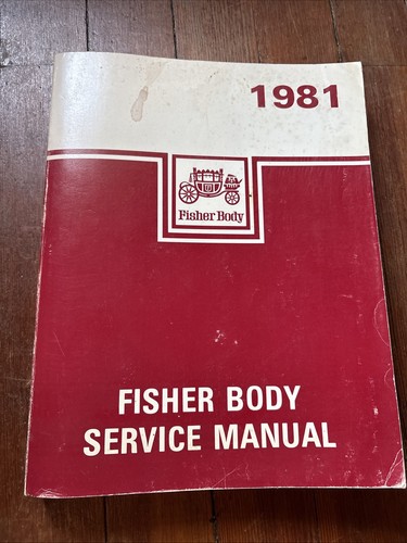 1981 fisher body service - 1981,