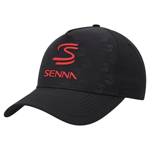 Ayrton senna debossed cap - ayrton,