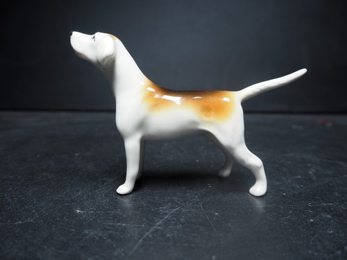 Vintage beswick foxhound dog - foxhound,
