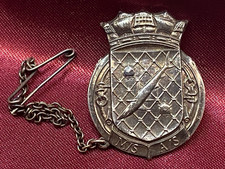 Scarce WW2 RN Patrol Service Minesweeper Anti Submarine Pin Badge with fixing