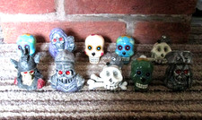 10 x Small Skull Ornaments