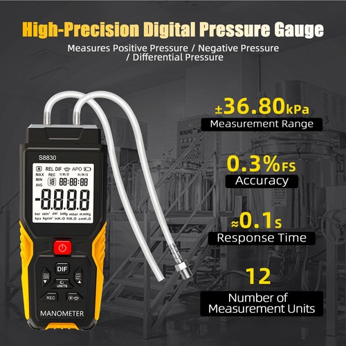 Digital air pressure meter - air,