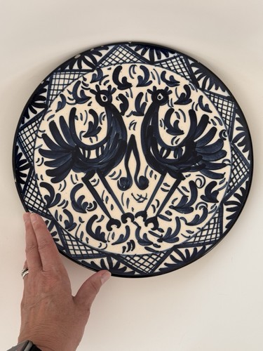 Spanish tin glazed majolica - tin-glazed,