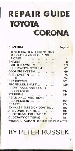 Toyota corona - corona, ii