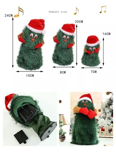 Christmas tree toys dancing - christmas,
