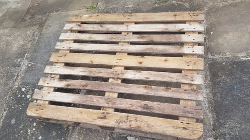Used wooden pallet - 1,
