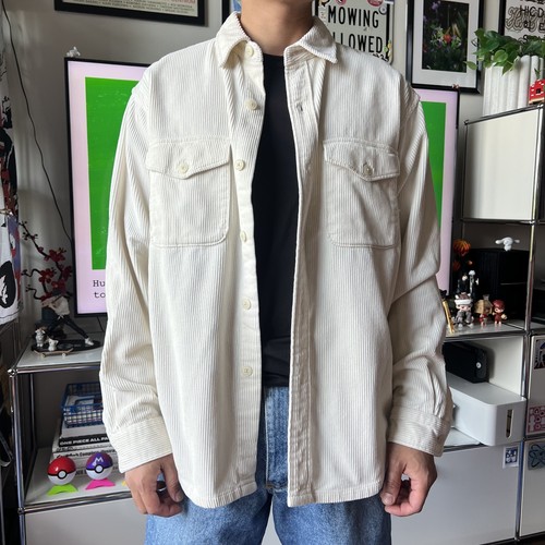 Uniqlo corduroy overshirt - corduroy,
