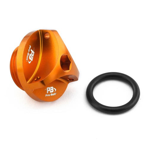 Aluminium oil filler - oil, cap