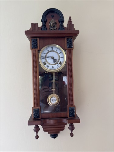 Gothic mechanical wall clock - wall, |