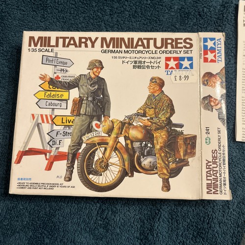 Tamiya german motorcycle - tamiya, 1/35