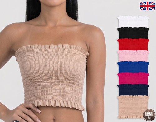 Ladies sheering bandeau bra - ladies,