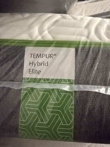 New tempur hybrid elite - new,