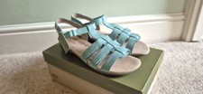 Hotter aqua sandals size 6 - new with box