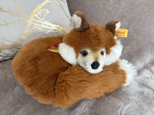 Steiff xorry fox with - xorry, tags