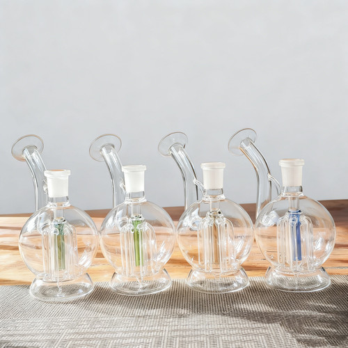 Small portable glass bong - glass,