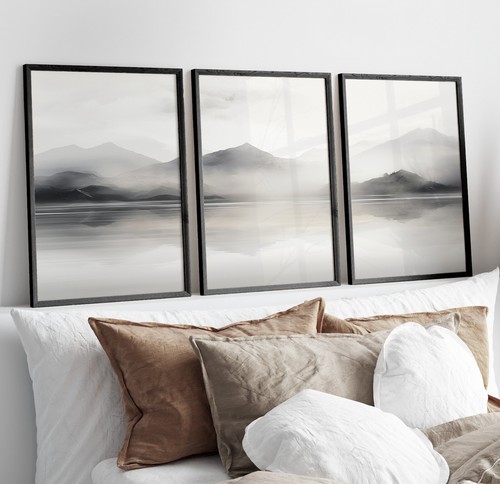 Landscape wall art prints set - art,