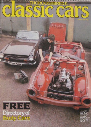 Classic cars magazine - cars, 04/1981
