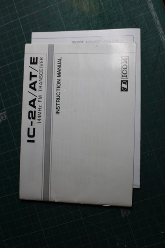 Icom 144mhz - ic-2a/at/e,