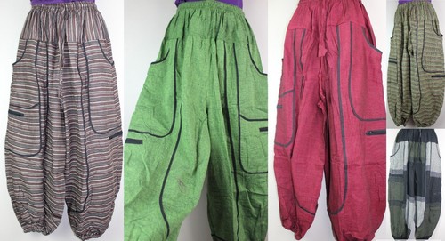 Trousers wide leg hippy - leg,