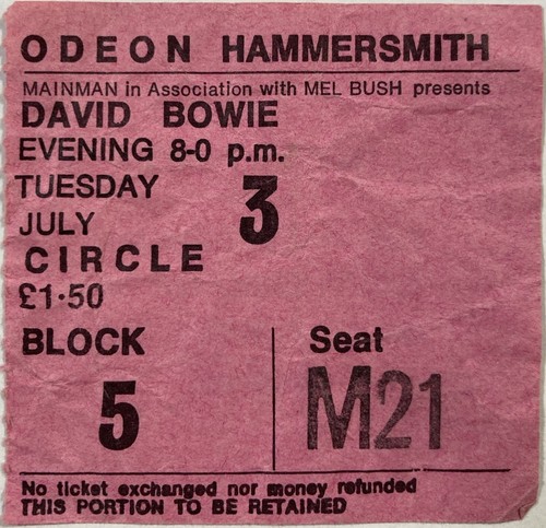 David bowie ticket final - bowie,
