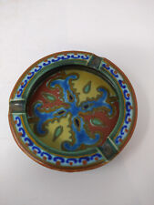 GOUDA EMMY pattern POTTERY ASH TRAY ANTIQUE 1924  signed