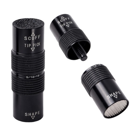 Billiard pool cue tip - cue,
