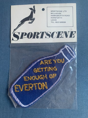 Unused everton sew football - unused,