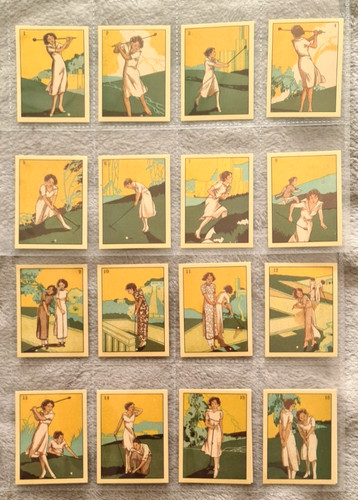 Golf girl series - series, c1920