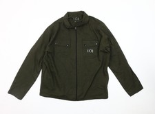 Voi Men's Green Basic Jacket