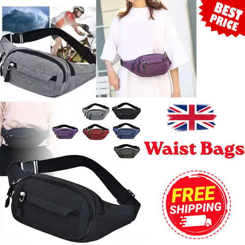 Waist bum bag unisex - unisex, men
