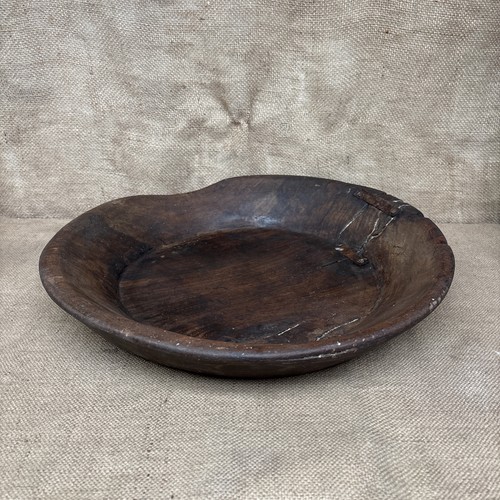 Antique wooden bowl - bowl,