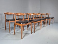10 Danish Design Dining Chairs Wegner Style Modern Editions Retro  EB10614 MDIN