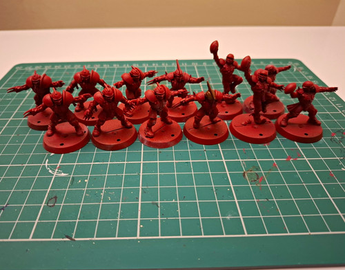 Blood bowl human team - blood, reikland