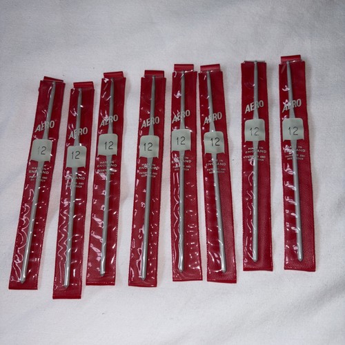 Vintage aero crochet hooks new - aero, hooks-new