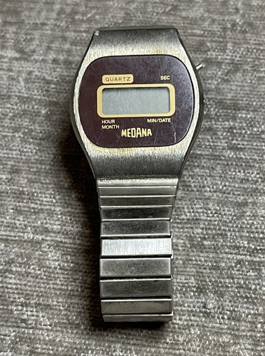 Vintage medana digital watch - medana,
