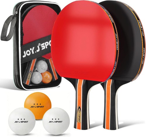 Table tennis bats and balls - table,